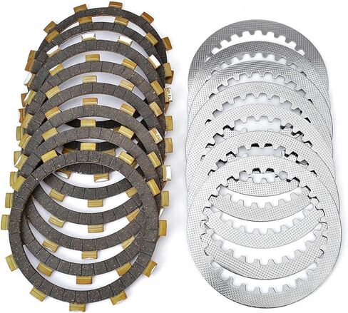 Motorcycle Clutch Plates Motorcycle Friction Plate Clutch Plate for XTZ660 XT 400E 500E 600E 500Z 600Z SRX 400 600 SZR 660 YFM660R 660R TT600 R in Kuwait