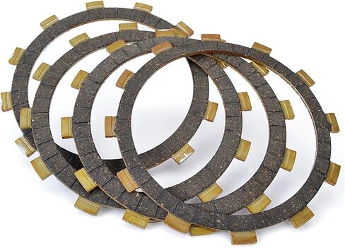 Motorcycle Clutch Plates Motorcycle Friction Plate Clutch Plate for XTZ660 XT 400E 500E 600E 500Z 600Z SRX 400 600 SZR 660 YFM660R 660R TT600 R in Kuwait