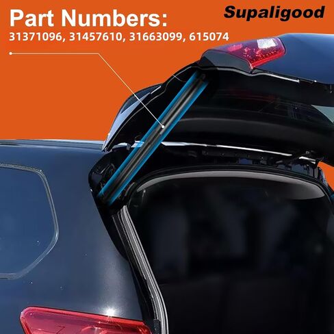 Power Rear Hatch Strut Lift Support, for Volvo XC90 2016-2024 Liftgate Struts, No. 31457610, 31663099 Electric Tailgate Liftgate Actuator, Power Liftgate with Quiet Motor (Left Right, 2pcs) in Kuwait