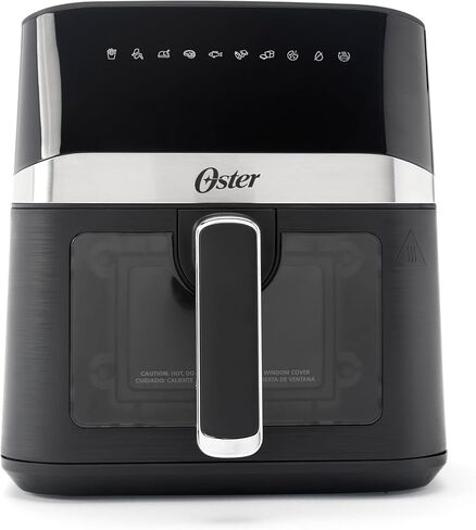 Oster 11-Quart Flex Air Fryer Oven, Dual Air Fryer with 2 Cooking Zones, Double Air Fryer with 6 Cooking Functions, Large Air Fryer with 2 Frying Baskets in Saudi Arabia