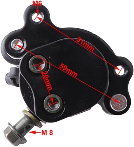 Motorcycle Front/Rear Hydraulic Pump For 49cc Water-cooling Motorcycle distintivo(Left) in Saudi Arabia