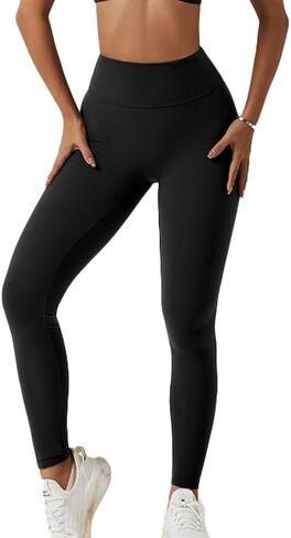 Women Scrunch Butt Lift Booty High Waist Anti Cellulite Push Up Seamless Leggings Compression Tights in Saudi Arabia