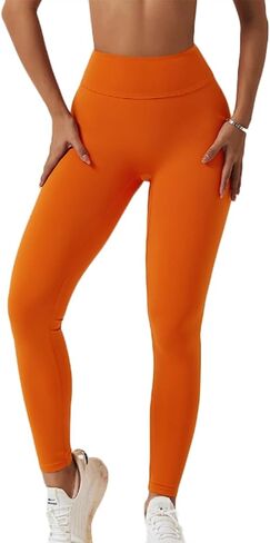 Women Scrunch Butt Lift Booty High Waist Anti Cellulite Push Up Seamless Leggings Compression Tights in Saudi Arabia