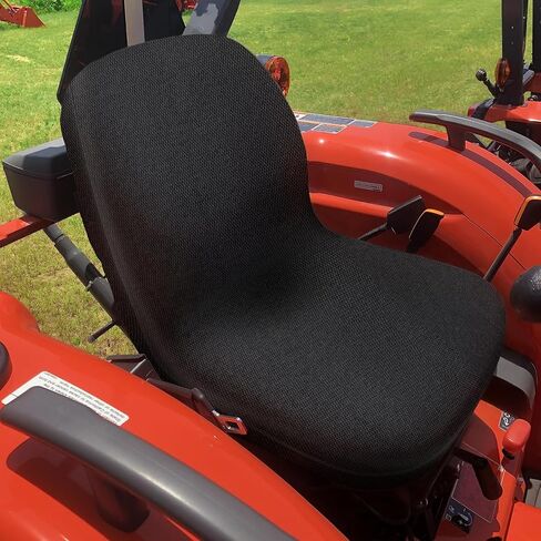 غطاء مقعد جرار متوافق مع Kubota L2501 L3301 L3901 L4701 L3302 L3902 & John Deere 1023E 3025E 3032E 3038E 3046R 4052M، واقي مقعد محبوك قابل للتنفس in Saudi Arabia