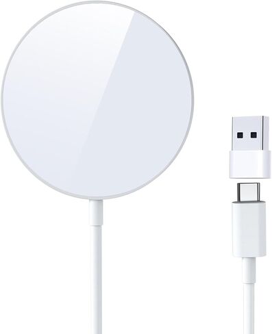 3 in 1 Magnetic Fast Wireless Charger,Compatible for iPhone12/13/14/15 Series,Compatible AirPods 2/3, for Apple Watch 2/3/4/5/6/7/8/Ultra/SE,15W Fast Charger in Kuwait