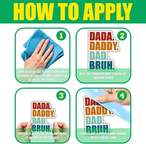 (3pcs) [3"x3"] in My Girl Dad Era Stickers Daddy Dad Sticker, Gift for Papa Father's Day Gifts Decorations Waterproof Vinyl Decal for Car Truck Laptop Windows Water Bottle Helmet Toolbox in Saudi Arabia