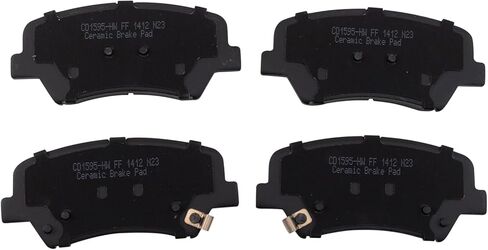 Front and Rear Brake Pad Set Ceramic Compatible with 2011-2016 Hyundai Elantra 2013-2014 Elantra Coupe 2013-2016 Elantra GT 2012-2015 Veloster 2014-2016 Kia Forte Forte Koup 2015-2016 Forte5 in Saudi Arabia
