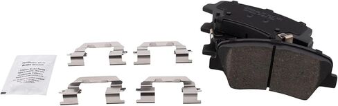 Front and Rear Brake Pad Set Ceramic Compatible with 2011-2016 Hyundai Elantra 2013-2014 Elantra Coupe 2013-2016 Elantra GT 2012-2015 Veloster 2014-2016 Kia Forte Forte Koup 2015-2016 Forte5 in Saudi Arabia