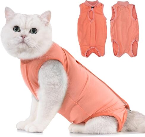 Avont Cat Recovery Suit - Kitten Onesie for Cats After Surgery in Kuwait