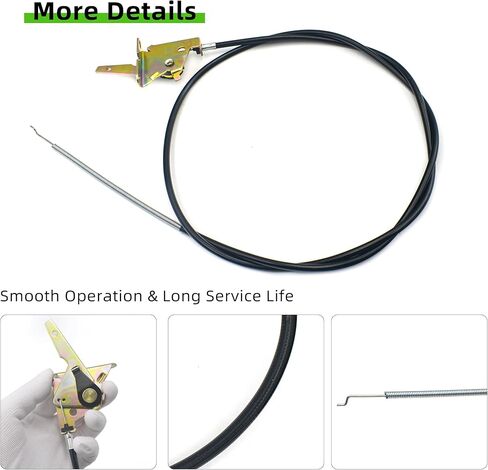 946-05145 Throttle/Choke Cable Replacement Compatible with Cub Cadet RZT L42 / L46 / L50 / L54 / S42 / S46 / S50 / S54 Zero Turn Mowers, Replaces OEM# 746-05145 in Saudi Arabia