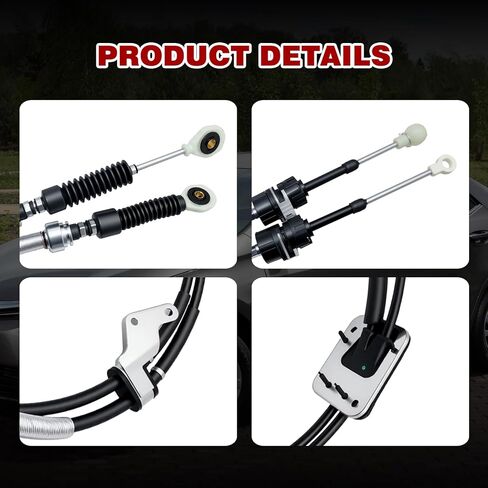 Manual Transmission Shift Cable Compatible with Toyota Corolla (ZRE120) MT 2004 2005 2006 2007 2008 2009 2010 2011 2012 2013 2014 2015 2016 2017 Replace For 33820-02630 in Saudi Arabia