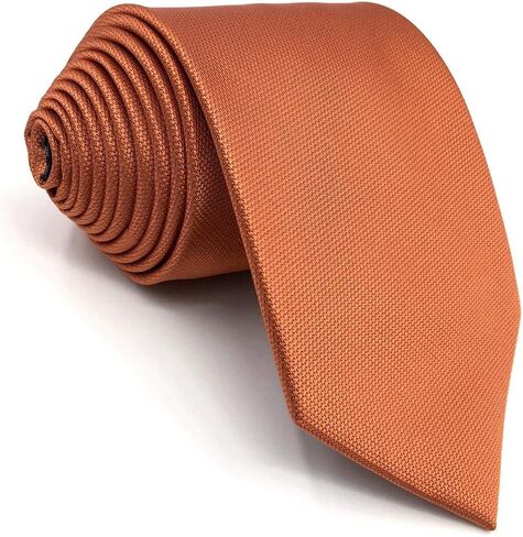 S&W SHLAX&WING Solid Color Orange Skinny Neckties Silk Ties for Men Slim 2.36 inches in Saudi Arabia