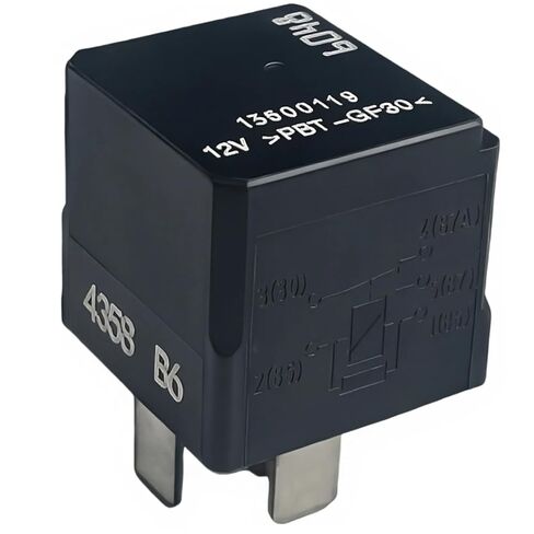 2PCS 13500119 12V 5-Pin Relay 35A — Compatible with Chevrolet Equinox 13-15 17-21, GMC Terrain 10-20, GMC Acadia 17-21, Chevrolet Malibu 13-16, Chevrolet Impala 14-16 — Replaces 13598349 in Saudi Arabia