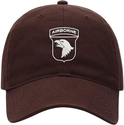Baseball Cap Men Women 101st Airborne Embroidered Unisex Classic Adjustable Strapback Dad Hat in Saudi Arabia