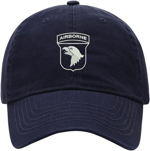 Baseball Cap Men Women 101st Airborne Embroidered Unisex Classic Adjustable Strapback Dad Hat in Saudi Arabia