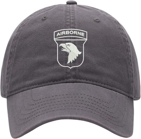 Baseball Cap Men Women 101st Airborne Embroidered Unisex Classic Adjustable Strapback Dad Hat in Saudi Arabia
