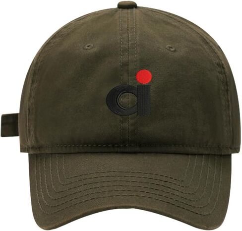 Mens Baseball Caps Embroidered AI 02 Adjustable Dad Hat Washed Cotton in Kuwait