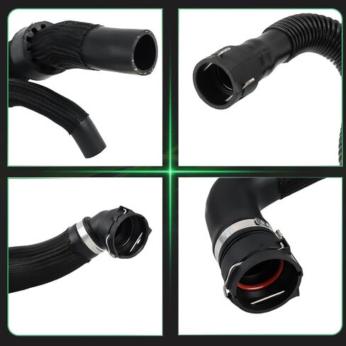 طقم خرطوم تبريد علوي وسفلي لرادياتير المحرك، متوافق مع Jeep Renegade 2015-2021 1.3L 2.4L، الجزء # 68246567AA 68440687AA in Kuwait