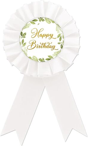 دبوس شارة صفيح لعيد الميلاد السعيد من Greenery، دبوس عيد ميلاد سعيد أبيض للنساء، شريط جائزة هتافات حتى 21/30/40/50 عامًا، إنها ديكورات حفلات عيد ميلادي in Saudi Arabia