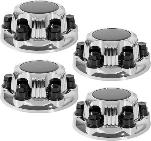 Silver Chevy Center Caps 4 Pack 6 Lug Hub Caps Chrome Fit for 2005-2013 Silverado 1500 2007-2013 Tahoe Avalanche Suburban 1500 Replacement for 15067578 15067580 in Kuwait