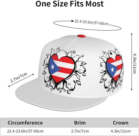 Puerto Rico Baseball Cap Workout Hats with Adjustable Strap for Men & Women Dad Hat Snapback Hat in Saudi Arabia