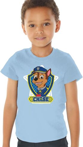 تي شيرت Popfunk Classic Paw Patrol Pup Shield للأطفال الصغار من الأولاد والبنات in Kuwait