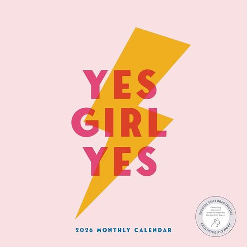 Motivational 2026 Wall Calendar | Empowering Women & Girls Gift | Motivation Quotes & Sassy Girl Power | 2026 Wall Calendar | Marble City Press | 12" x 24" Open | Sustainable | Plastic Free | Thick & Sturdy Art Paper | Rise and Slay | Know Your Worth in Kuwait
