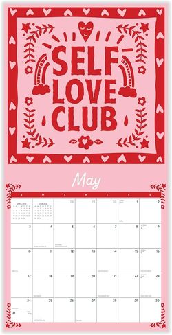 Motivational 2026 Wall Calendar | Empowering Women & Girls Gift | Motivation Quotes & Sassy Girl Power | 2026 Wall Calendar | Marble City Press | 12" x 24" Open | Sustainable | Plastic Free | Thick & Sturdy Art Paper | Rise and Slay | Know Your Worth in Kuwait