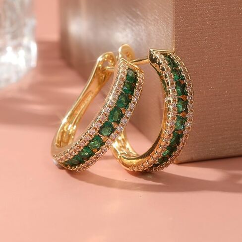 Simple exquisite and elegant women's U-shaped earrings, stylish jewelry accessories are the perfect Christmas holiday gifts for banquets and parties in Saudi Arabia