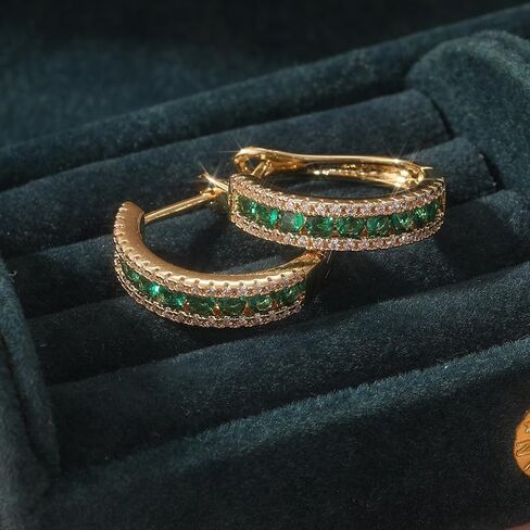 Simple exquisite and elegant women's U-shaped earrings, stylish jewelry accessories are the perfect Christmas holiday gifts for banquets and parties in Saudi Arabia