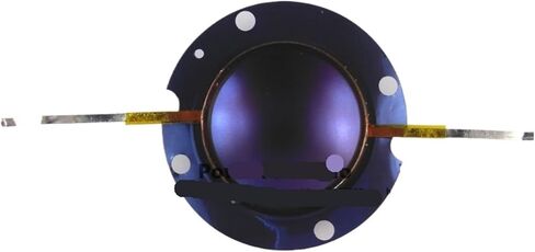 2 قطعة 32 مللي متر EV الأزرق التيتانيوم الحجاب الحاجز DH2010 ، DH3 ، 2010A-الكهربائية ، 8 أوم الألومنيوم سلك مسطح لفائف الحجاب الحاجز 8Ohm in Kuwait