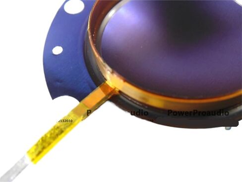 2 قطعة 32 مللي متر EV الأزرق التيتانيوم الحجاب الحاجز DH2010 ، DH3 ، 2010A-الكهربائية ، 8 أوم الألومنيوم سلك مسطح لفائف الحجاب الحاجز 8Ohm in Kuwait