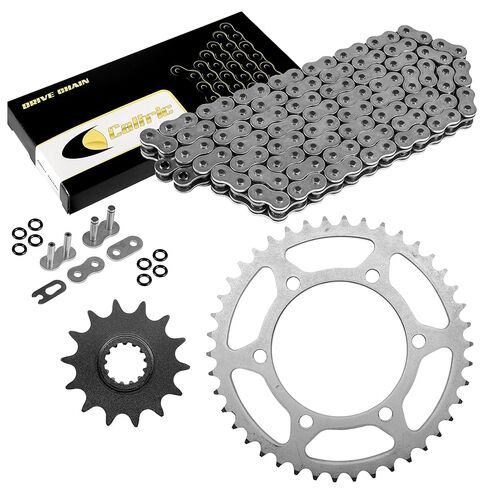 Caltric O-Ring Drive Chain & Sprockets Kit Compatible with Kawasaki EX300 Ninja 300 Abs Se 2013-2016 in Saudi Arabia