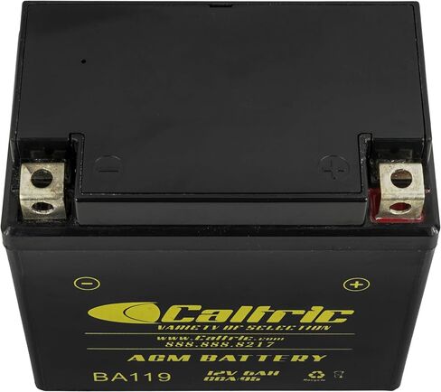 بطارية كالتريك AGM متوافقة مع Polaris Outlaw 110 2016-2023 / Outlaw 90 2007-2016 12V/6AH/CCA95 in Kuwait