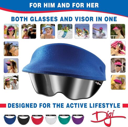 Digi Sportslens Polarized Sunglasses with Visor in Saudi Arabia