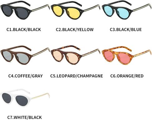 willochra Fashion Pilot Punk Sunglasses Women 2025 Luxury Vintage Sun Glasses For Lady Outdoor Oval Eyewear UV400 in Saudi Arabia