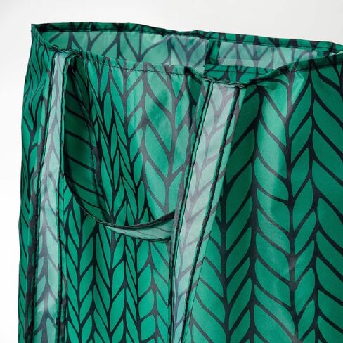 2x حقيبة تسوق SKYNKE جديدة، أخضر/أسود 17 ¾x14 ¼ بوصة in Kuwait