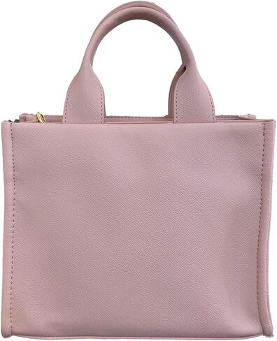 Betsey Johnson XO Nora Textured Blush Faux Leather 3D Red Roses, Gold Tone Bows, XOX Betsey Heart & Insignia with 3D & Embroidered Cherries Detail SMALL Top Handle Tote Shoulder Bag Handbag in Saudi Arabia