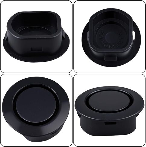 10 Pcs Car Rear Bumper Hole Plugs Compatible with Radar Sensor, Universal Fit for 24-25mm, Protects Against Dirt, Debris & Moisture – Easy Installation for Cars, Trucks, SUVs in Kuwait