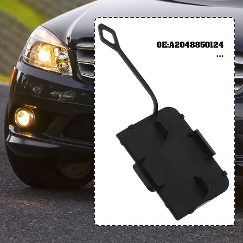 غطاء خطاف سحب المصد الأمامي من ECSiNG A2048850124 متوافق مع مرسيدس C Class 2007-2011 in Saudi Arabia