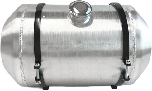 JSD 9.75 Gallons 12" x 20" Aluminum Spun Round Gas Tank Fuel Cell Tank Center Fill 3/8" NPT Outlet for truck, offroad, boat, farm machinery in Saudi Arabia