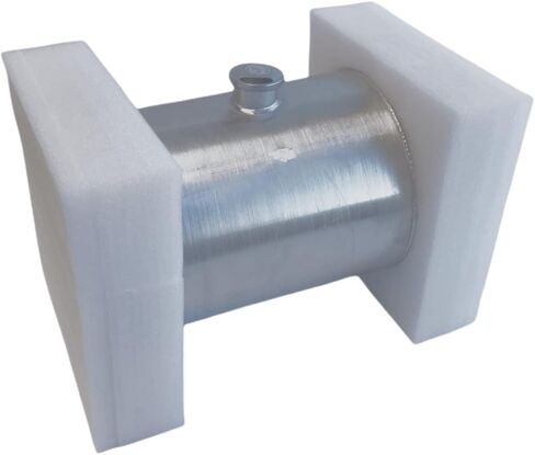 JSD 9.75 Gallons 12" x 20" Aluminum Spun Round Gas Tank Fuel Cell Tank Center Fill 3/8" NPT Outlet for truck, offroad, boat, farm machinery in Saudi Arabia