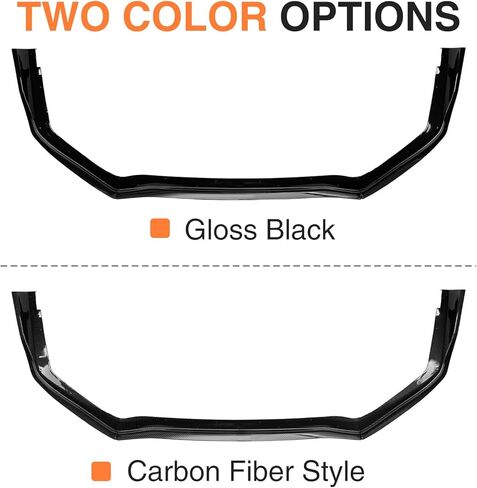 3pcs Front Bumper Lip Splitter Spoiler Compatible with 2015-2021 Subaru WRX STI Sedan,Car Body kit Accessories Front Lip Splitter (Gloss Black) in Saudi Arabia