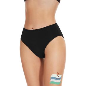 Period Swimwear Leakproof Swim Bottoms UV 50+ Menstrual Bathing Suits Bikini Brief for Women Teens Girls in Kuwait