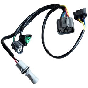 Front Headlight Wiring Harness with Connector Fit for Mazda 3 2014-2018, BHN1-51-0K6A, 5-Connectors in Kuwait