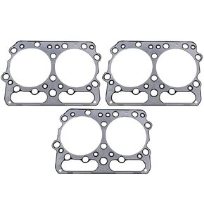 3PCS Cylinder Head Gasket 3076189 Compatible with Cummins Engine N14 N855 NT855 NTA855 NH280 Compatible with Hyundai Wheel Loader HL780-3 in Kuwait