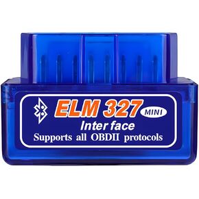 قطعتان من الماسح الضوئي التشخيصي التلقائي للسيارة ELM327 obdⅡ، أداة مسح ضوئي احترافية بتقنية البلوتوث، قارئ رمز خطأ المحرك، محول واجهة السيارة المحمول فحص قارئ رمز ضوء المحرك in Kuwait