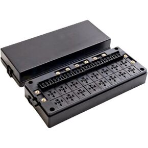 Automotive Dustproof 24 Channels Automatic Waterproof Blade Fuse Box 16 Channels Relay Socket Box in Kuwait