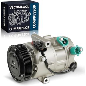 197383 ضاغط تكييف هواء متوافق مع هيونداي إلنترا 2014-2016، إلنترا كوبيه 2014، إلنترا جي تي 2014-2017 متوافق مع كيا فورتي 2014-2015 استبدال # 97701A5800 in Kuwait