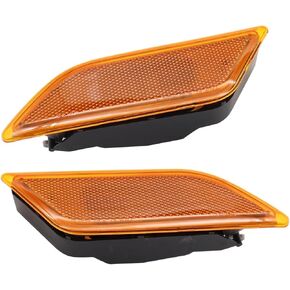 2049067301 2049067401 زوج أضواء تحديد المصد الأيسر والأيمن لـ 2012-2015 مرسيدس بنز C300 C350 و2013-2015 مرسيدس بنز C250 in Kuwait